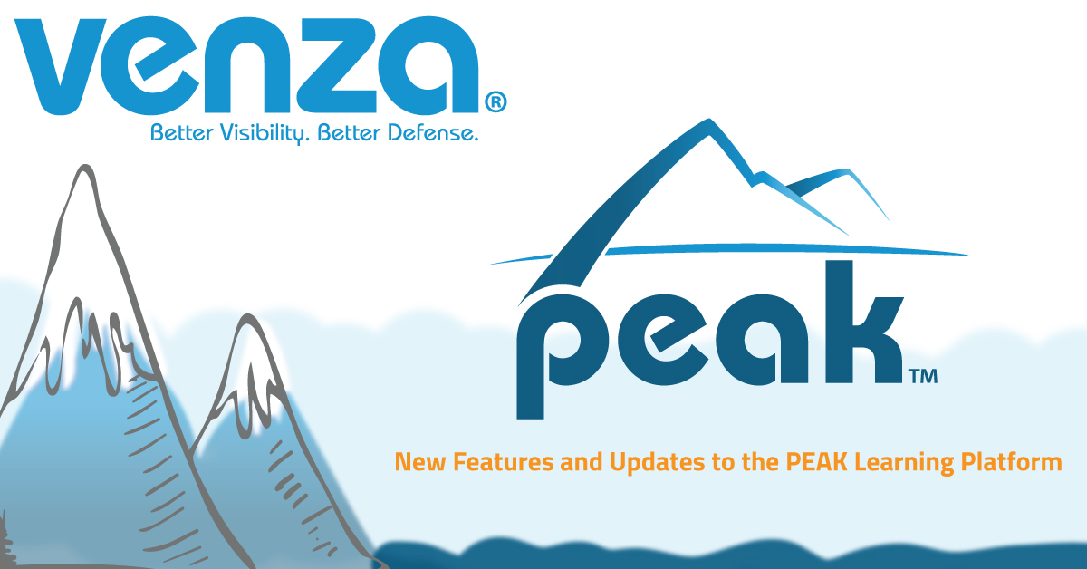 VENZA Peak Updates Graphic